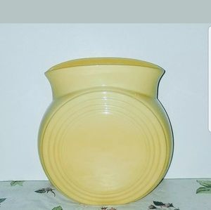 Homer Laughlin Fiestaware Vase Yellow HTF Retired